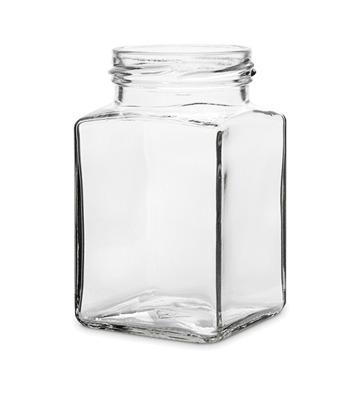 Čtyřhranná sklenice 260 ml (TO 58)