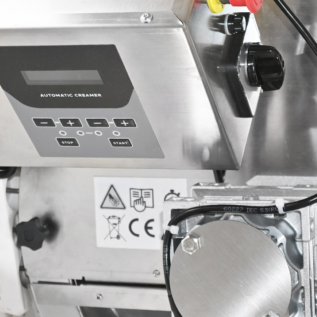 Zařízení k pastování s ohřevem Mellarius MaxiLine 230 V obj. 250 kg - automat