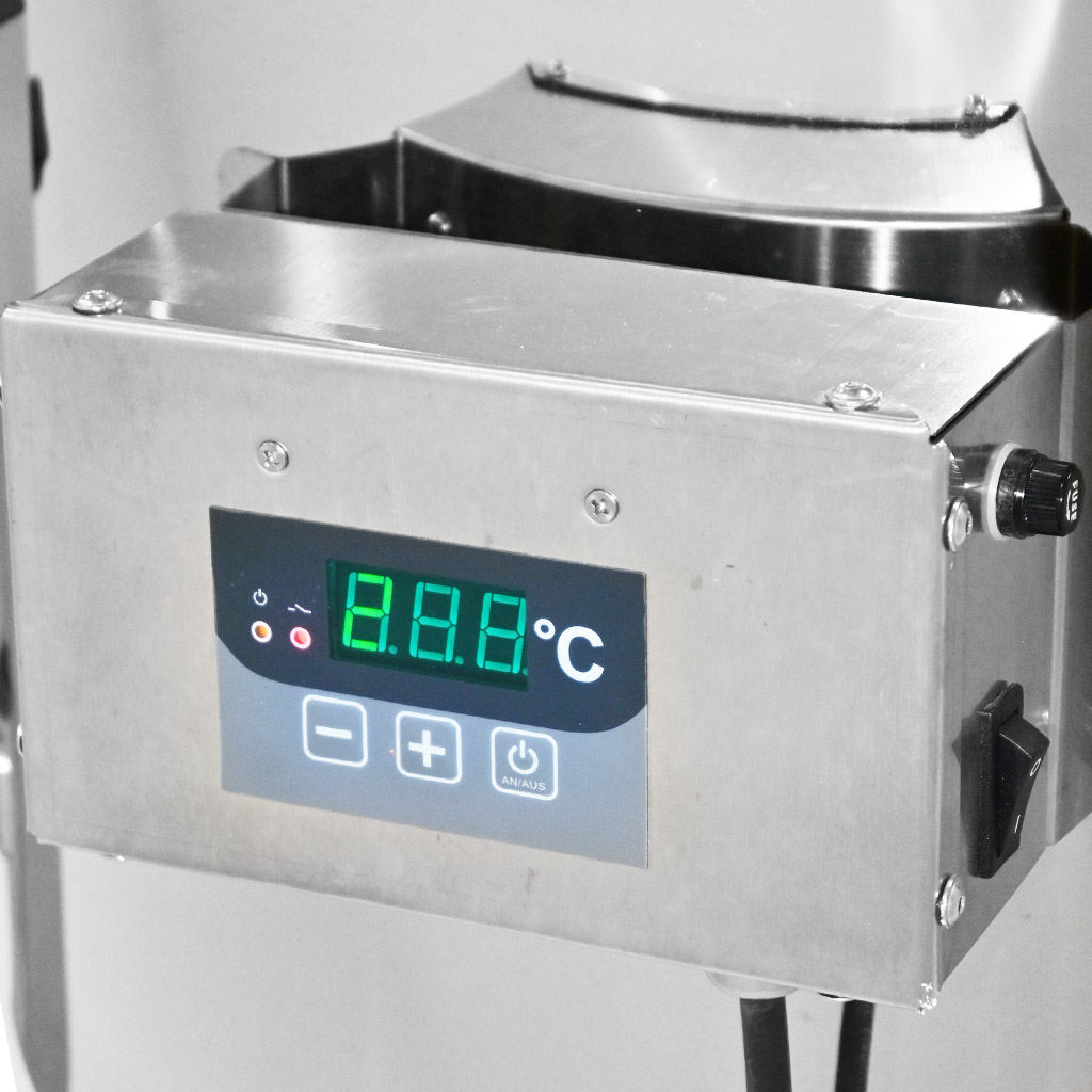 Zařízení k pastování s ohřevem Mellarius MaxiLine 230 V obj. 250 kg - automat