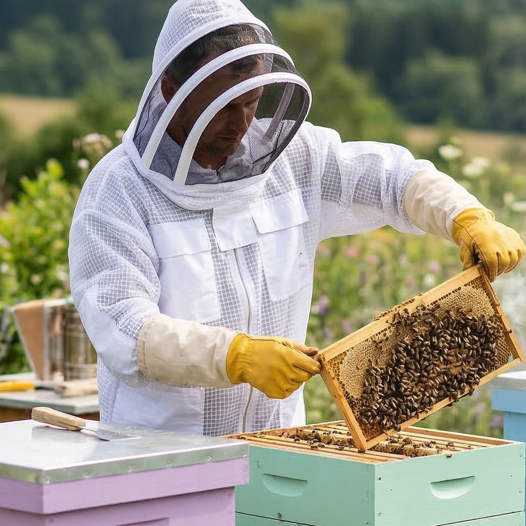 Profi blůza včelařská s kuklou vel: S-XXL