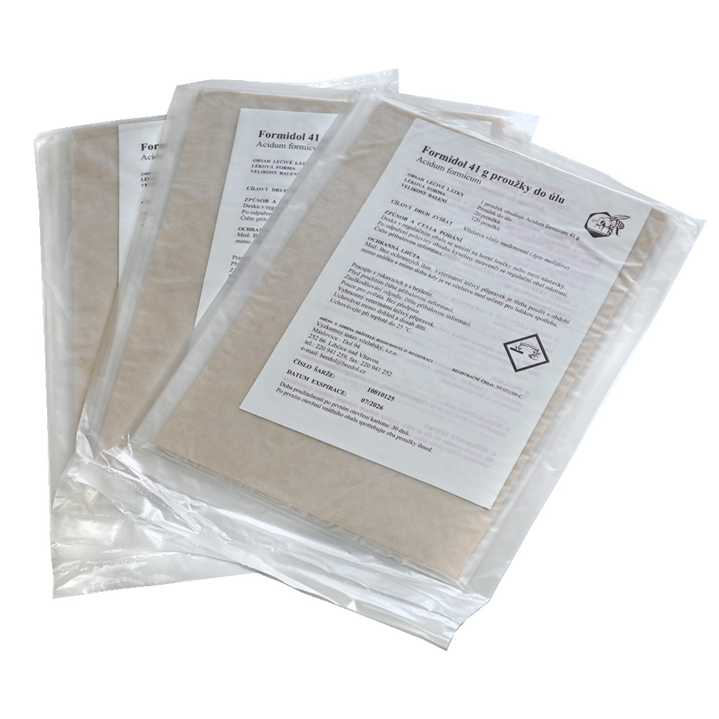 Kyselina mravenčí - Formidol 41 g - 60 kusů - 120 desek