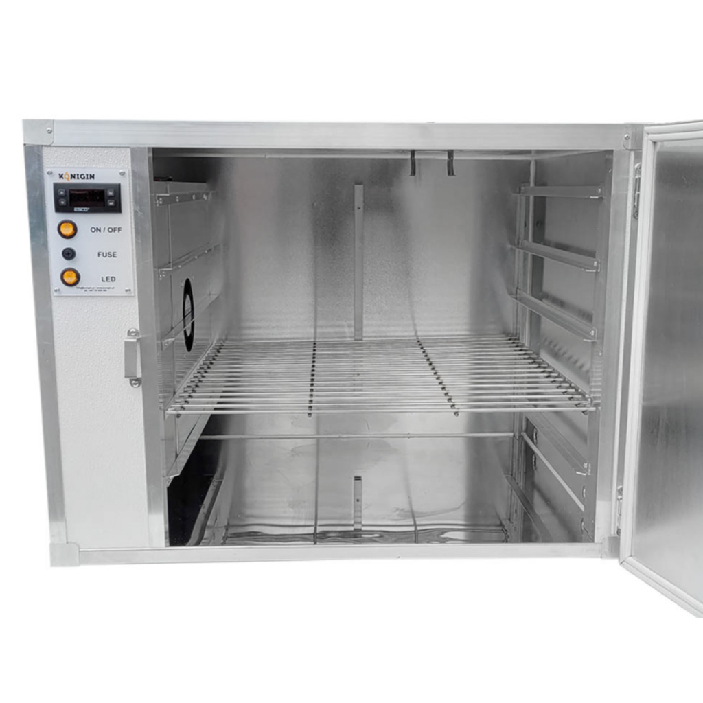 Bílá dekrystalizační komora s průhledem ve dveřích – 125 l