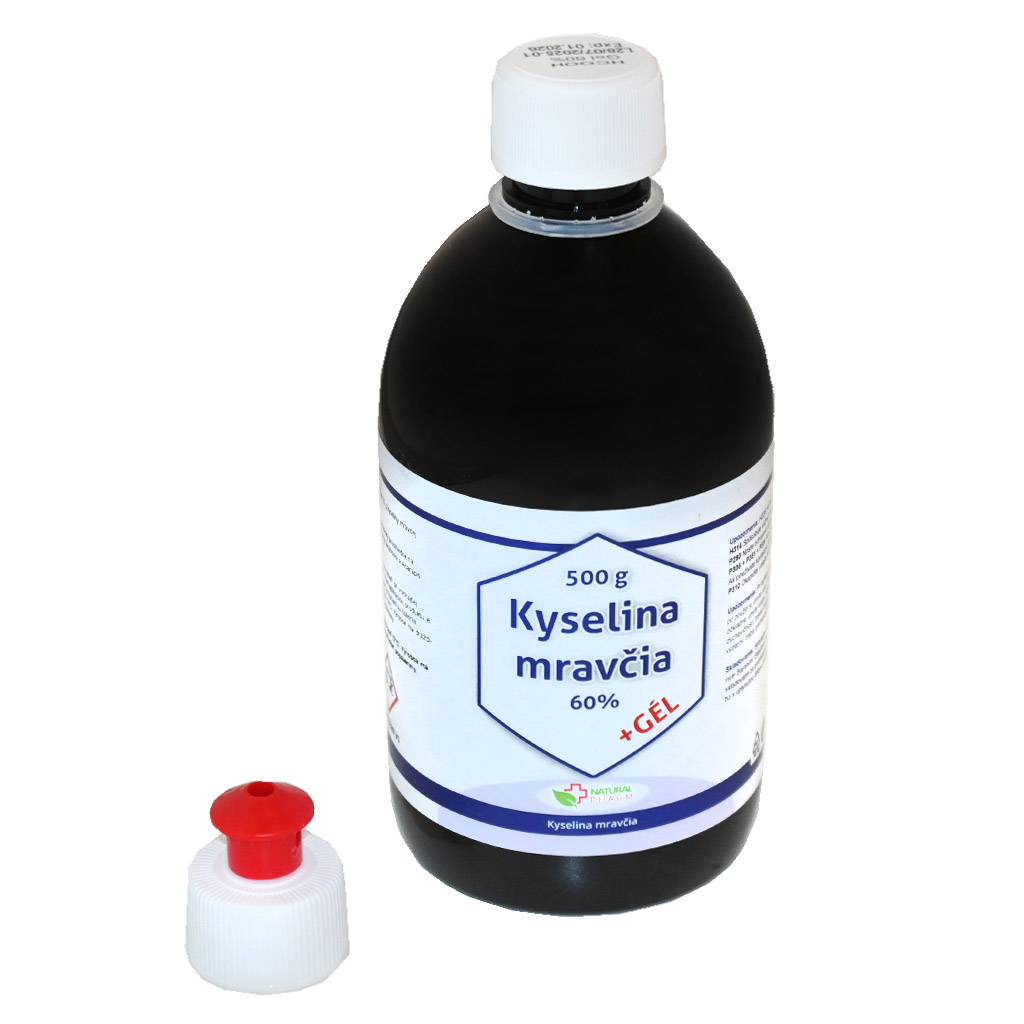 Kyselina mravenčí - Gel 60% 500g