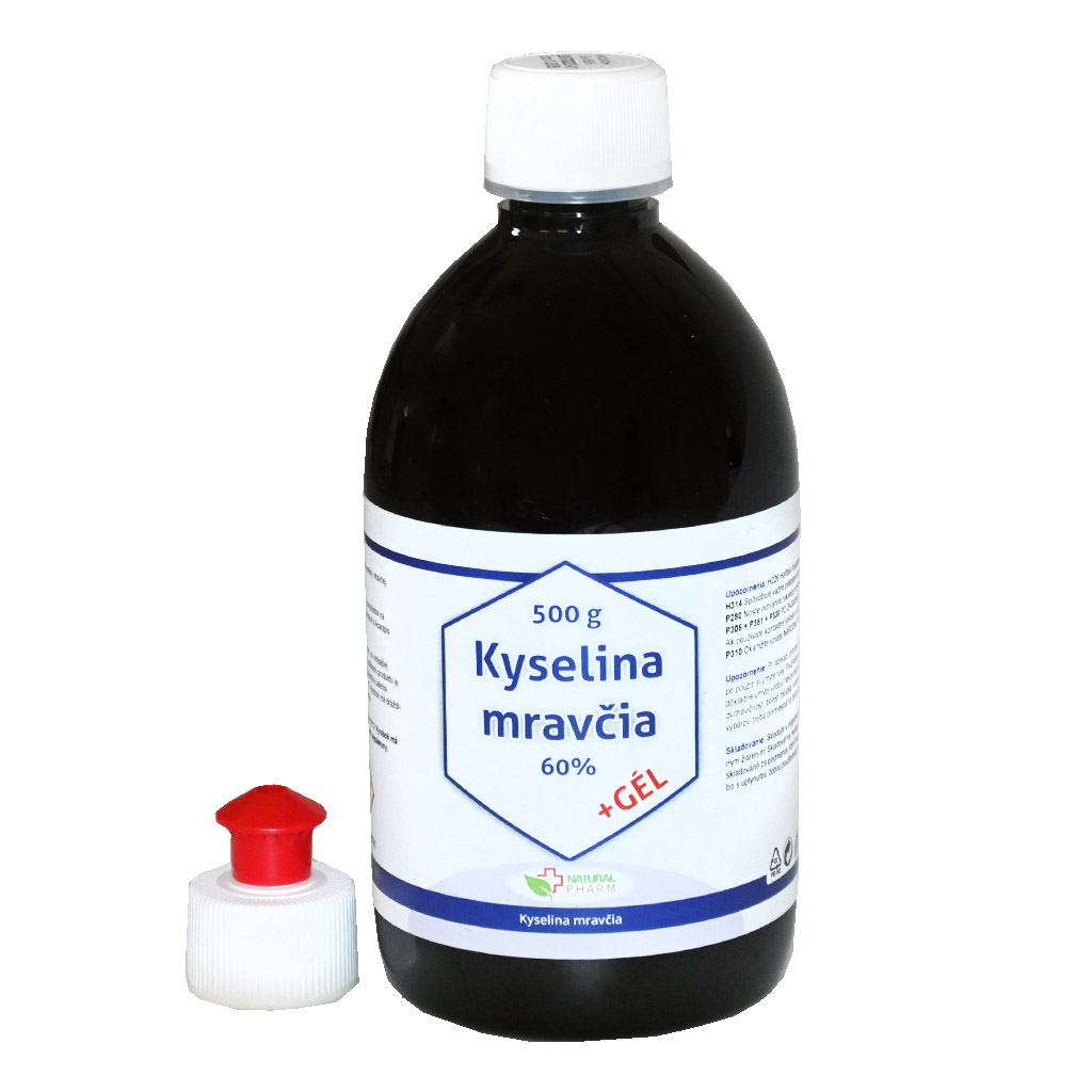 Kyselina mravenčí - Gel 60% 500g