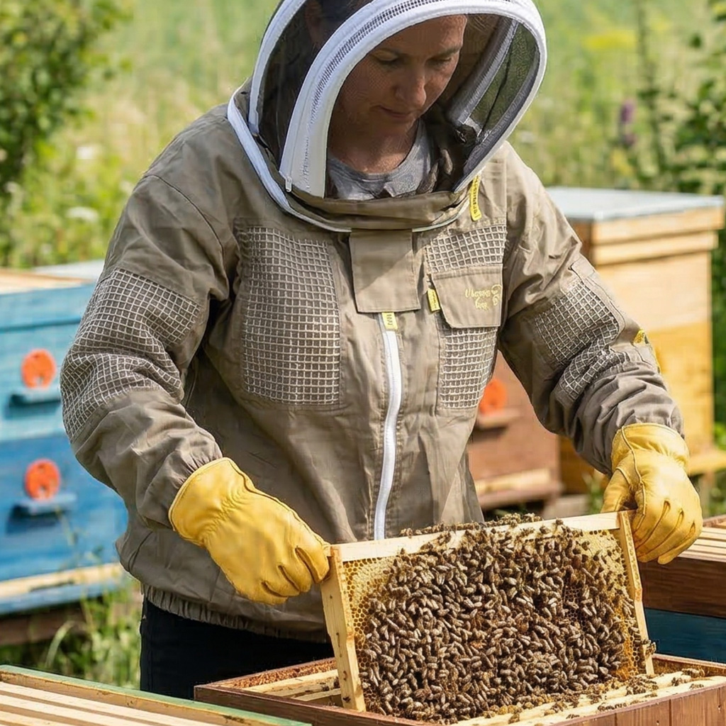 Včelařská bunda s částečnou ventilací Elegant Bee vel.: S-XXXXL