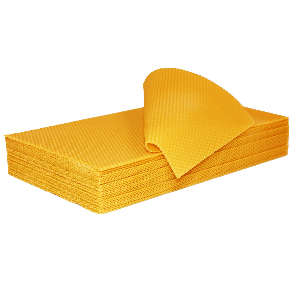 Mezistěny z včelího vosku 39x17 - 370x150 mm