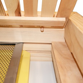 Celozasíťované varroa dno - Komplet s výsuvnou nerez mřížkou - 3 cm