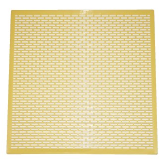 Mateří mřížka - střídavá - litý plast - 500x500 mm