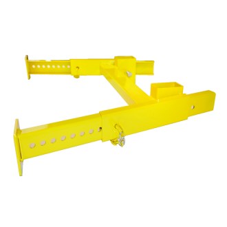 Pozinkovaný žlutý stojan pod úly 23,5 - 56,5 cm - 1 ks	