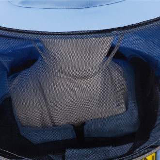 Včelařská bunda s kloboukem - modrá - Lysoň, vel.: S-XXL