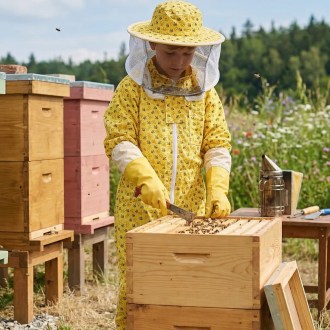 Dětská včelařská kombinéza Elegant Bee vel,: S-XL