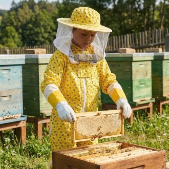 Dětská včelařská kombinéza Elegant Bee vel,: S-XL