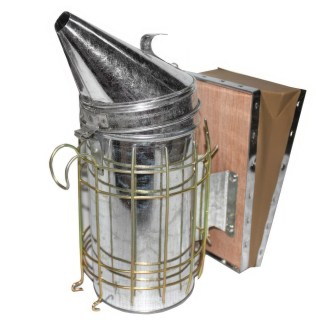 Včelařský dýmák Mellarius něm. - velký - pozink 28 cm