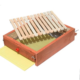 Celozasíťované varroa dno - Langstroth - komplet, nabarvené