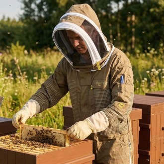 Včelařská kombinéza s částečnou ventilací Elegant Bee
