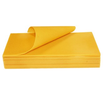 Mezistěny z včelího vosku Langstroth Jumbo (285) - 424x262 mm