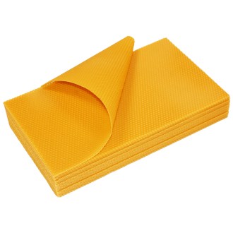 Mezistěny z včelího vosku 42x17 - 400x150 mm