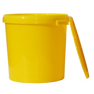 Nádoba na med - žlutý plast - 40kg