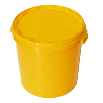 Nádoba na med - žlutý plast - 40kg