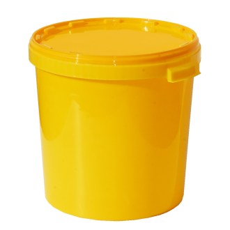 Nádoba na med - žlutý plast - 40kg