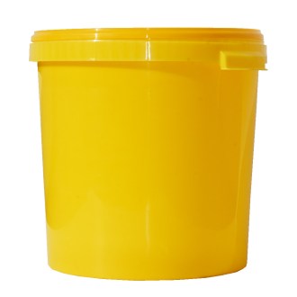 Nádoba na med - žlutý plast - 40kg