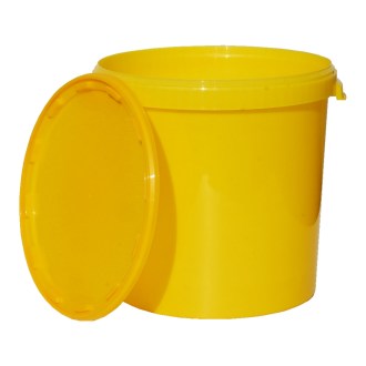 Nádoba na med - žlutý plast - 40kg
