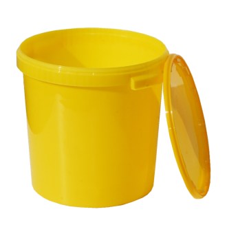 Nádoba na med - žlutý plast - 40kg