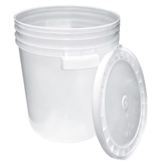 Nádoba na med - plast - 35 až 40 kg