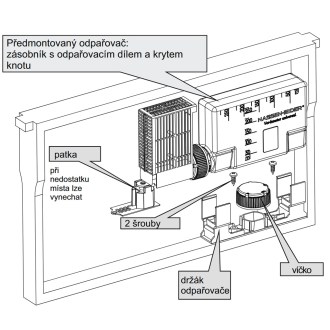 Odpařovač těkavých látek - originál Nassenheider II