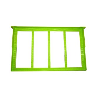 Plastový rámek 39x24 - volná stavba - zelený - thermo