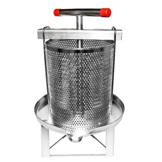 Ruční lis - nerez - na ovoce i  vosk - 29 cm
