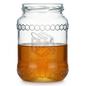 Sklenice MED 770 ml/1kg medu - OSOBNÍ ODBĚR