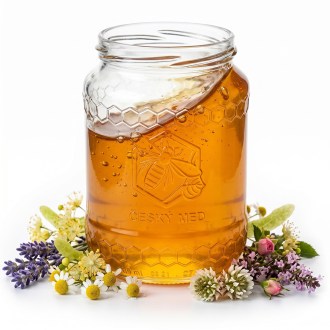 Sklenice Med 770 ml/1kg medu - 8,6 Kč/ks - celá paleta