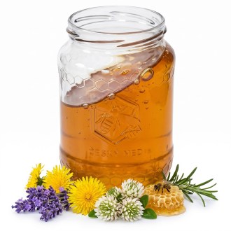 Sklenice Med 770 ml/1kg medu - 8,2 Kč/ks OSOBNÍ ODBĚR ÚJEZD