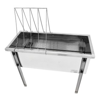 Odvíčkovací stůl Lysoň Optima - nerezová vana - P 75cm Langstroth