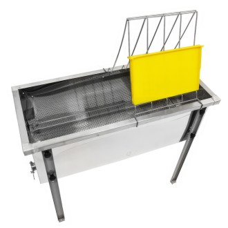 Odvíčkovací stůl Lysoň Optima - nerezová vana - P 100cm 39x24