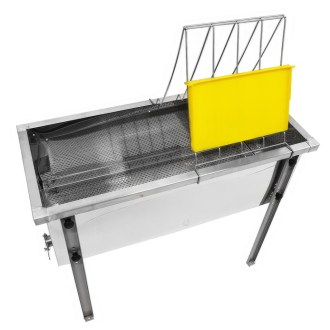 Odvíčkovací stůl Lysoň Optima - nerezová vana - P 75cm 39 x 24