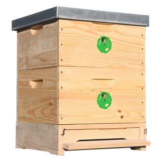 Včelí úl 39 x 24 (M) - 2 nástavky - celodřevěný
