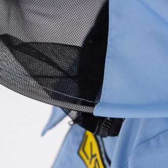 Včelařská kombinéza s kloboukem - modrá - Lysoň, vel.: S-XXXXL