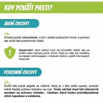 Past na asijské sršně VespaCatch
