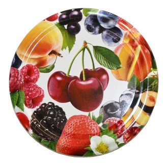 Zavařovací víčko na sklenici TO 82 - RTS - Fruit 1