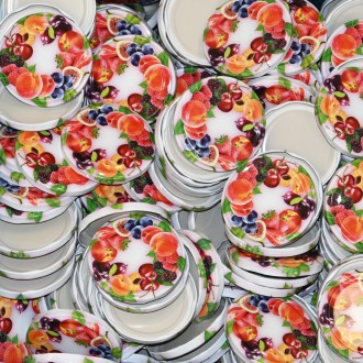 Zavařovací víčko na sklenici TO 82 - RTS - Fruit 2