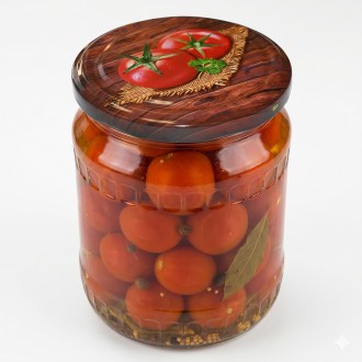 Zavařovací víčko na sklenici TO 82 - RTS - Rajčata - 700 ks - celá krabice
