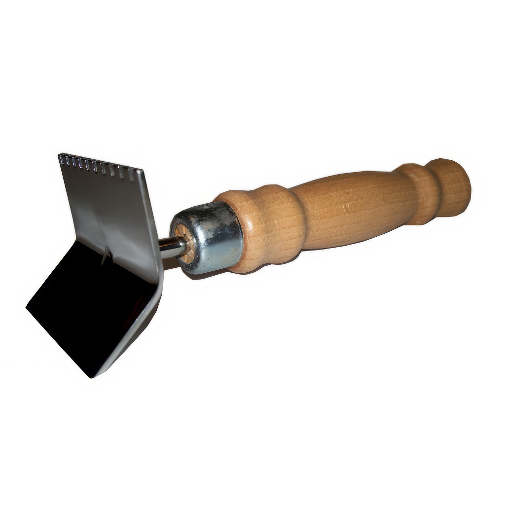 Škrabka na mateří mřížky - nerez