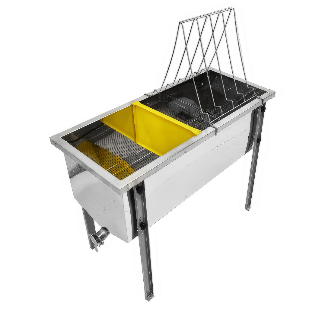 Odvíčkovací stůl Lysoň Optima - nerezová vana - P 75cm 39 x 24