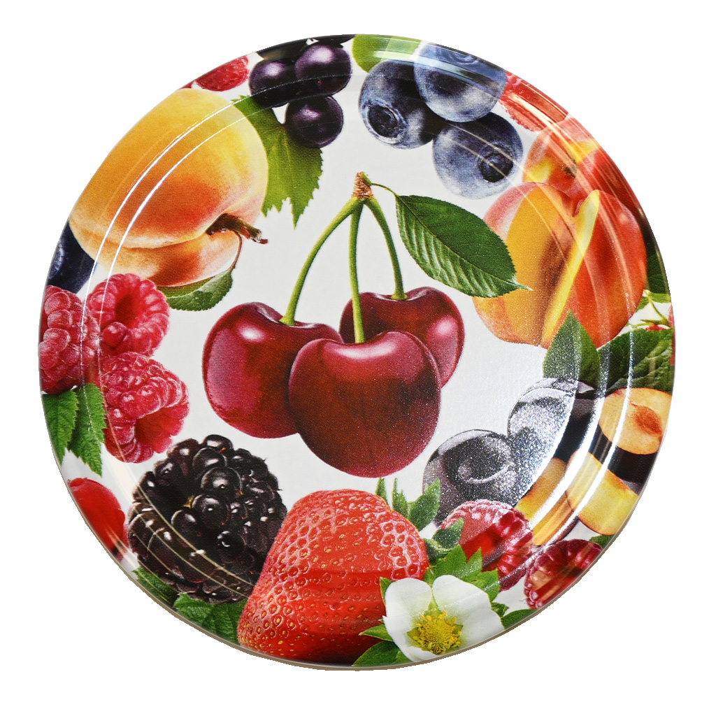 Zavařovací víčko na sklenici TO 82 - RTS - Fruit 1