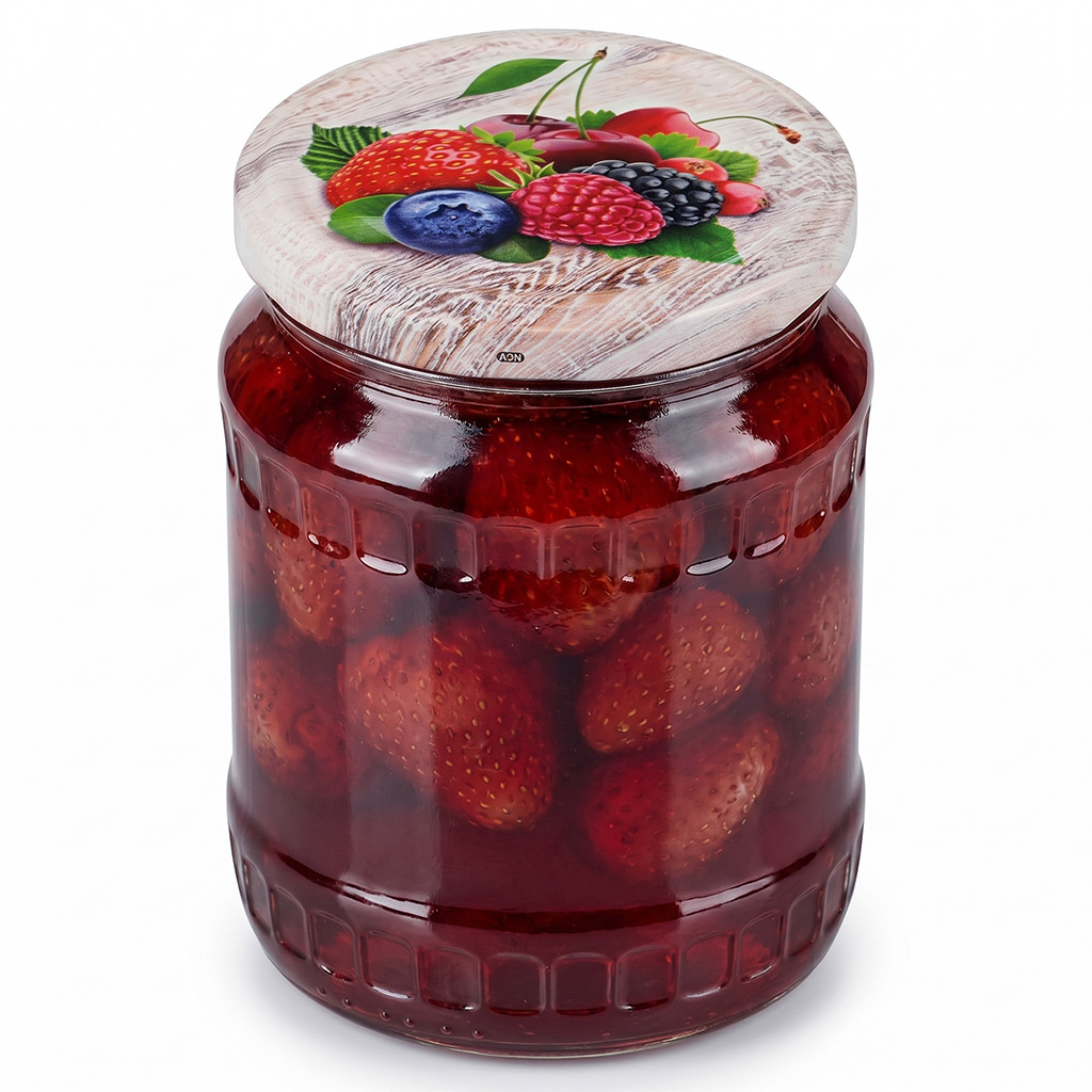Zavařovací víčko na sklenici TO 82 - RTS - Fruit 6