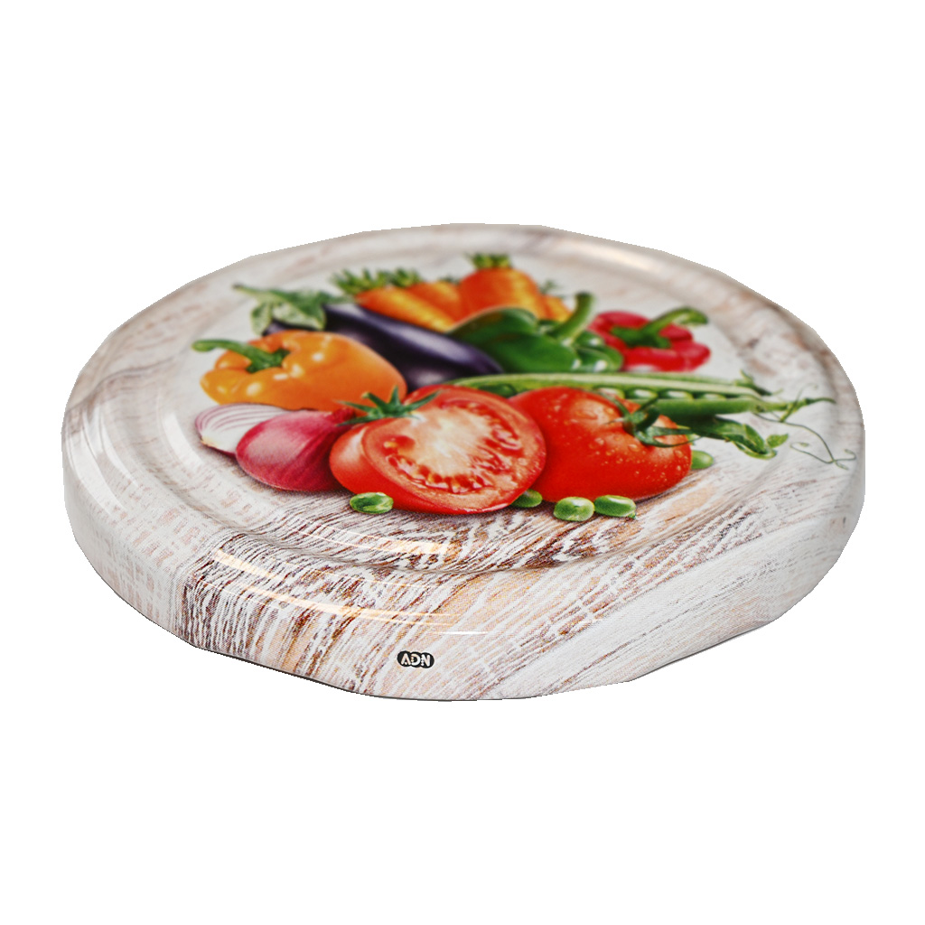 Zavařovací víčko na sklenici TO 82 - RTS - Zelenina 6